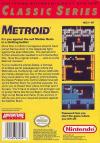 Metroid 2000 Box Art Back